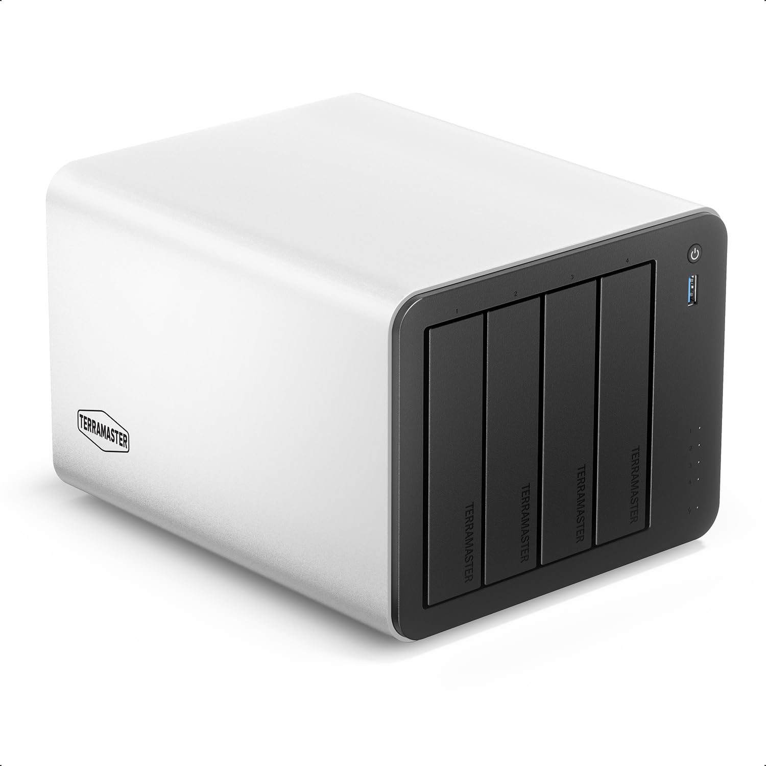 TERRAMASTER Armazenamento NAS F4-425 Plus – CPU 4Bay Intel N150